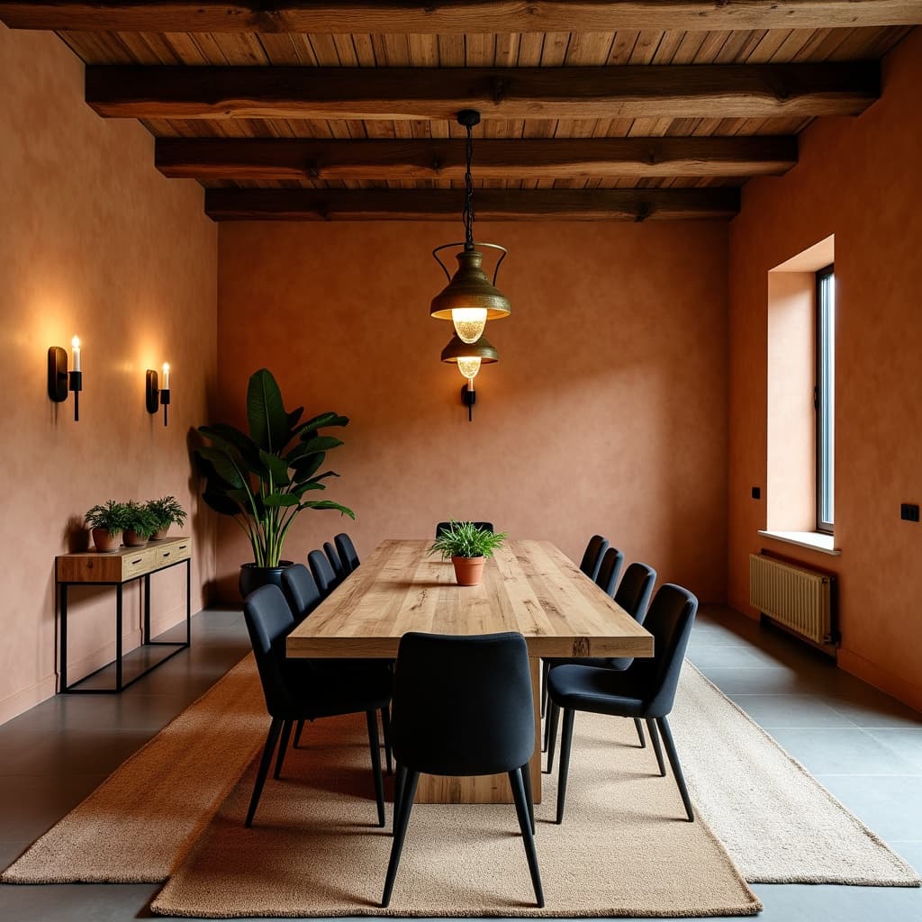 Restaurant interior top left
