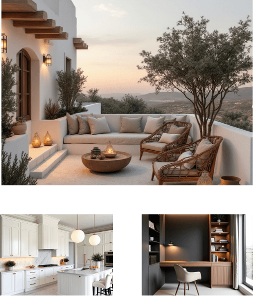 ArmArch outdoor terrace visualization